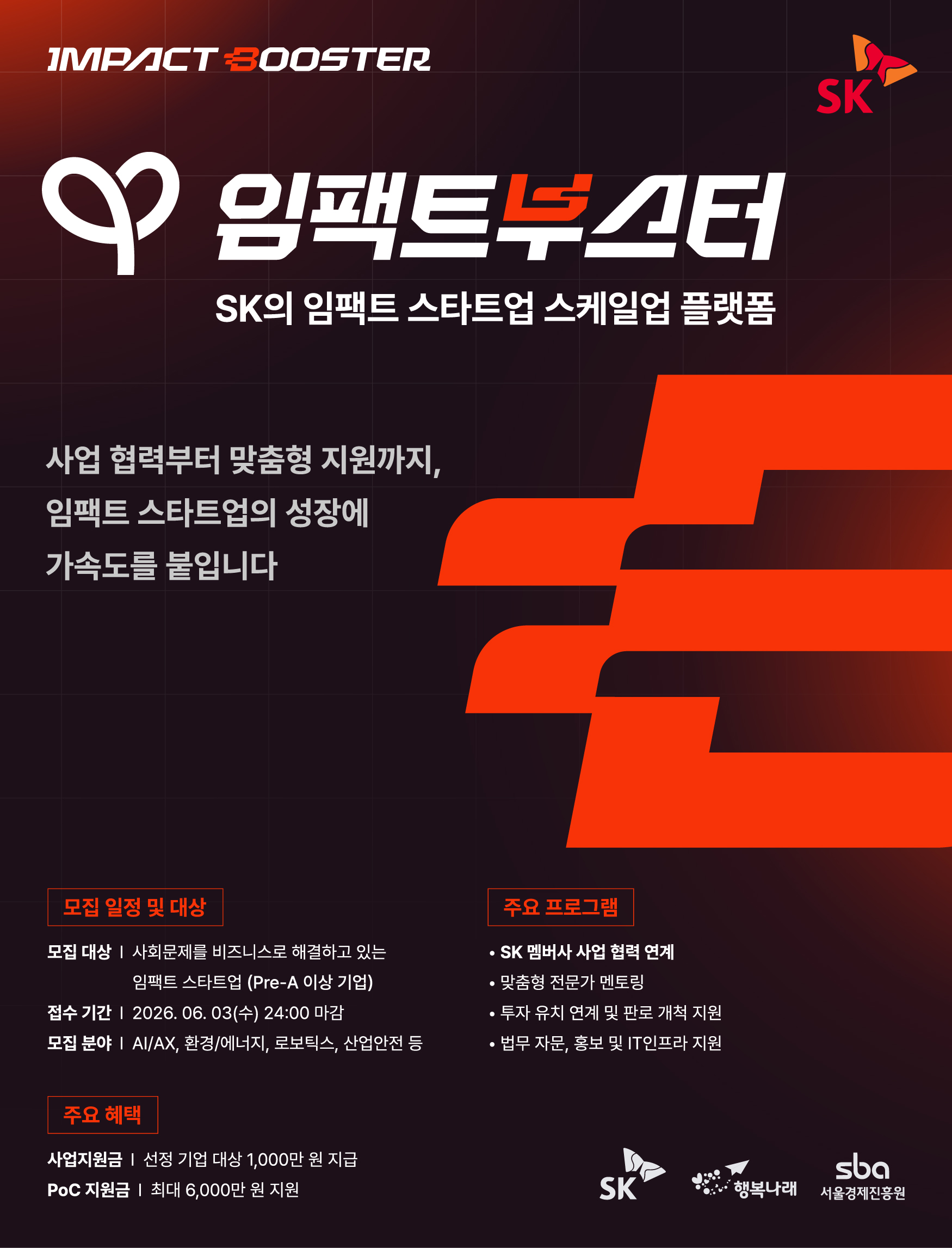 SK의 임팩트 스타트업 스케일업 플랫폼, 임팩트부스터
